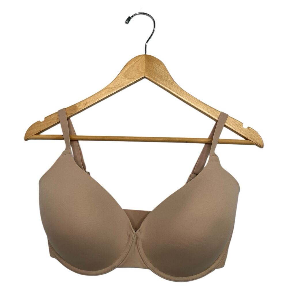 Skims Bra Womens 34DDD Tan Beige Full Coverage Wired Underwire Lightly Padded